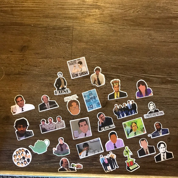 the office Accessories - Mystery The Office Sticker Bundle